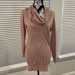 LC Lauren Conrad: Pink tunic sweater